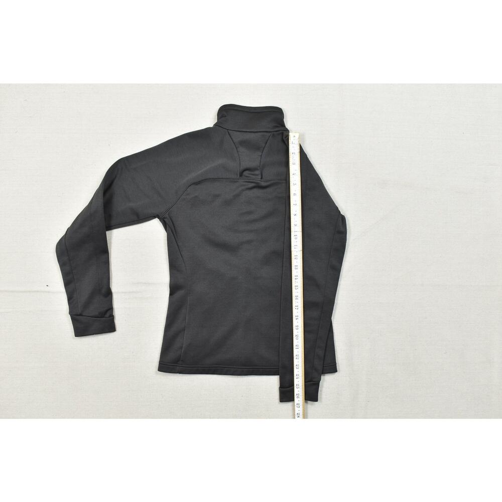 The North Face Womens Small Black Agave Fleece Full Zip Jacket Softshell S - Picture 5 of 8